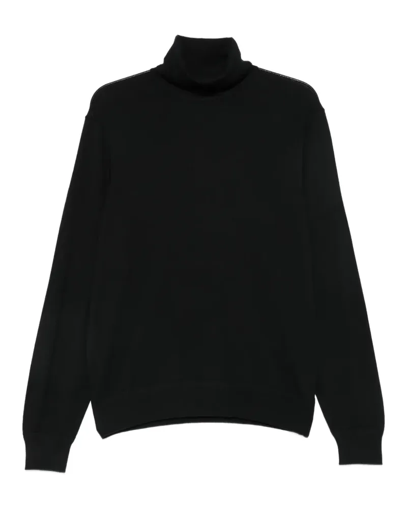 Tom Ford Langärmeliger Rollkragenpullover - Schwarz Schwarz
