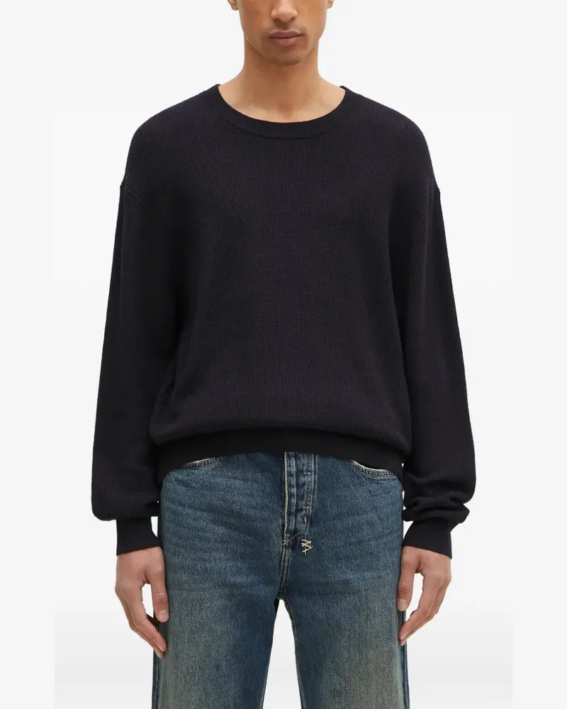 Paul Smith Gerippter Pullover - Schwarz Schwarz