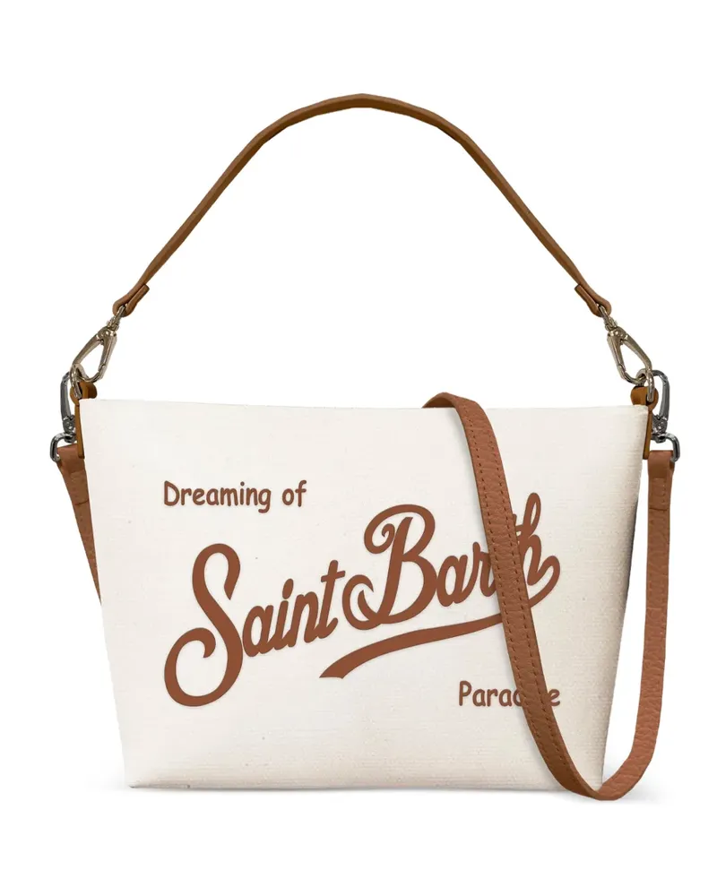 MC2 Saint Barth Tote Bag mit Logo - Weiß Weiß