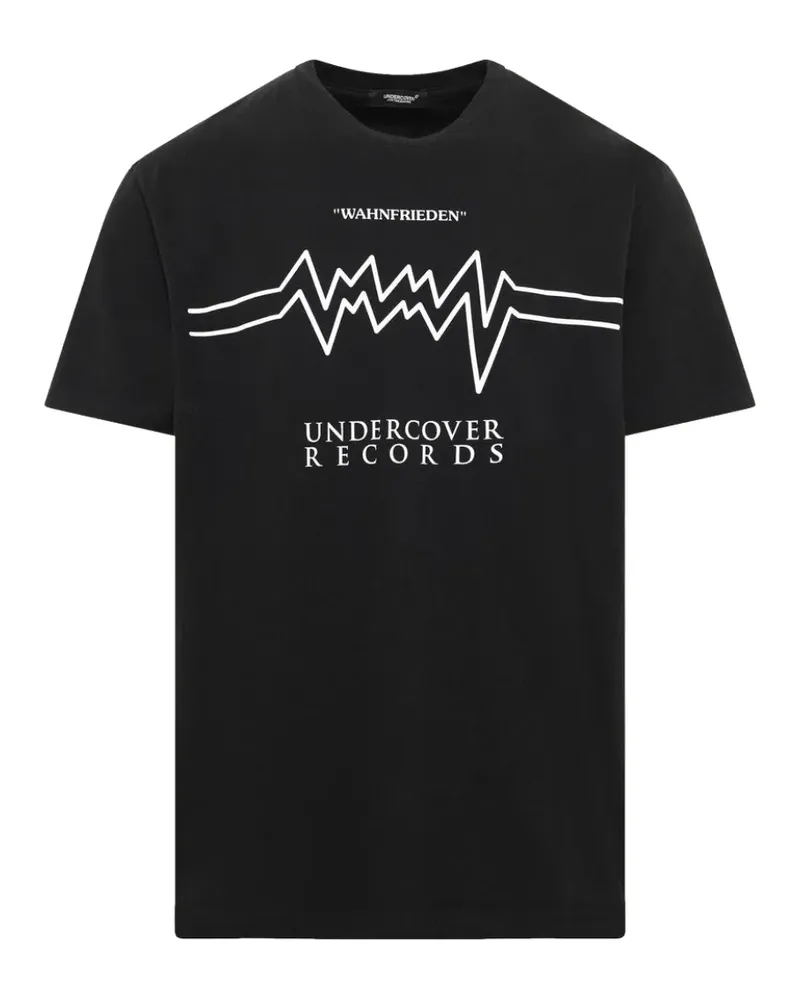 Undercover Records T-Shirt mit Print - Schwarz Schwarz