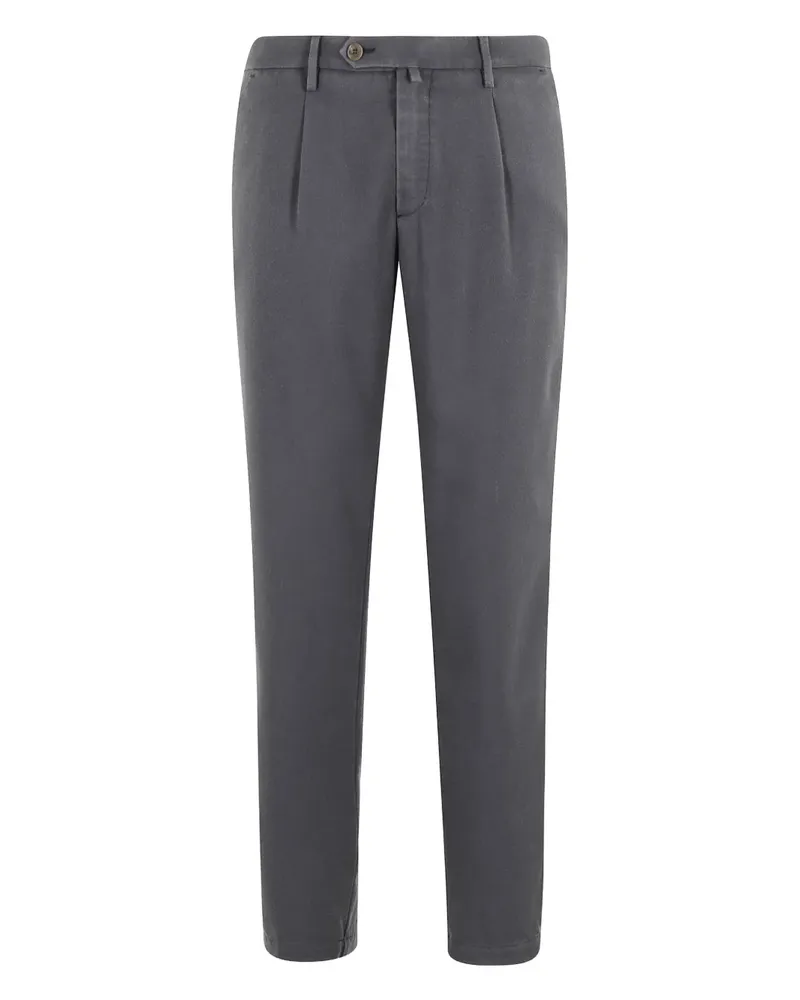MYTHS Hose mit Falten - Grau Grau