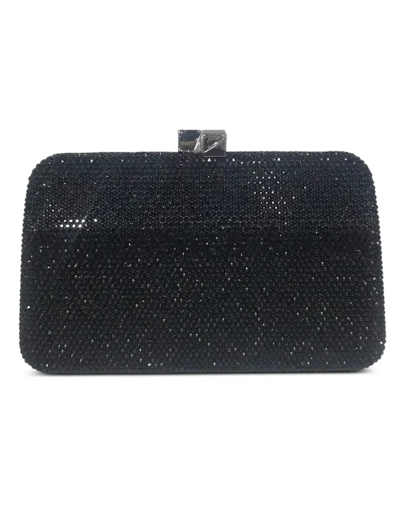 Serpui Celine Clutch - Schwarz Schwarz