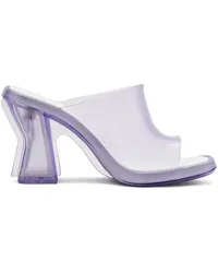 Marc Jacobs x Melissa Mules mit transparentem Design Violett