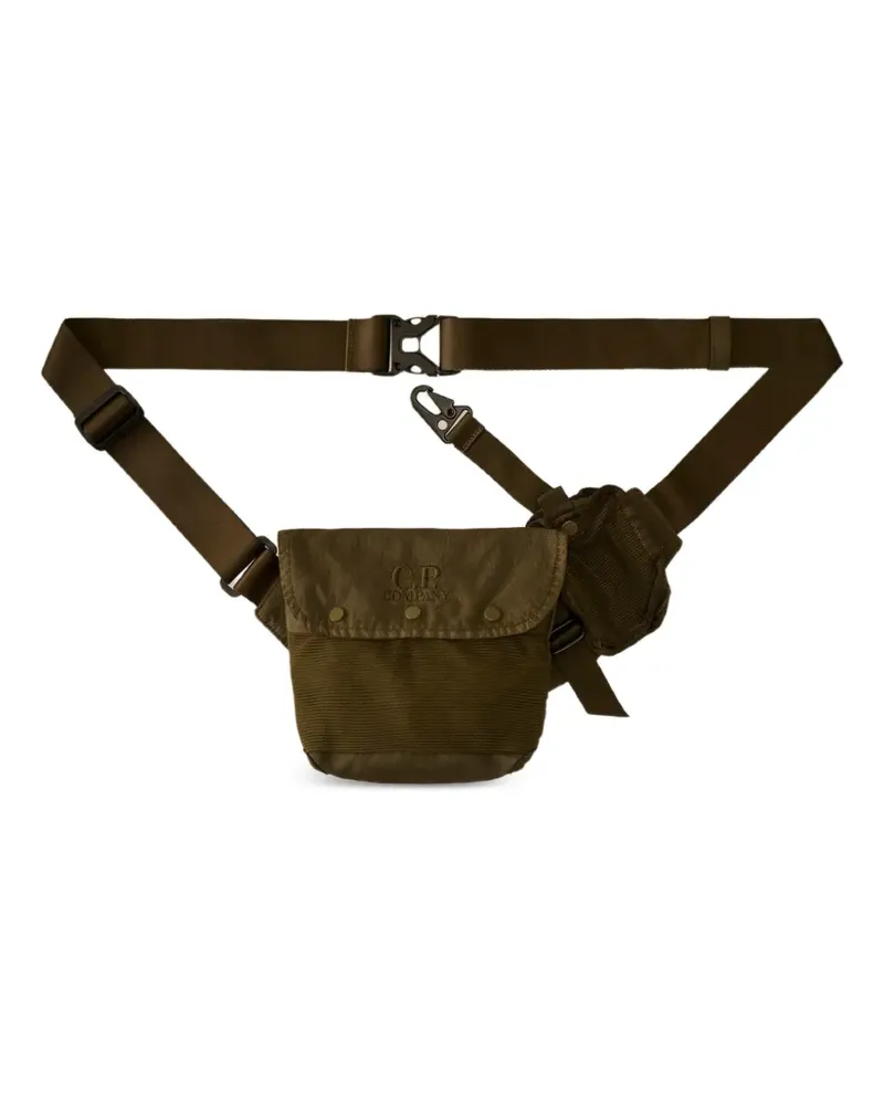 C.P. Company Panama-R logo-embroidered belt bag - Grün Grün