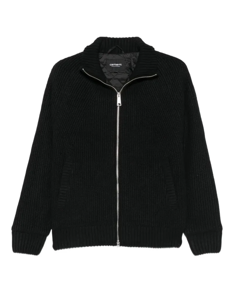 Carhartt WIP Banley ribbed-knit raglan-sleeve jacket - Schwarz Schwarz