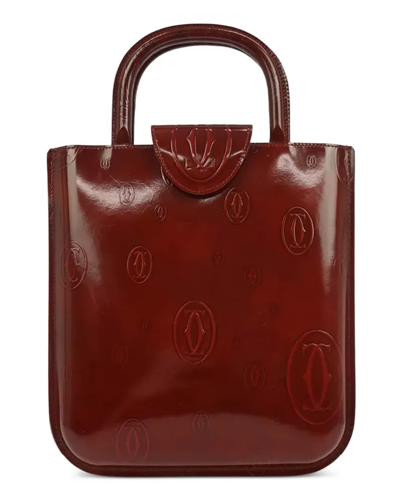 Cartier 1990-2000 Happy Birthday Handtasche - Rot Rot