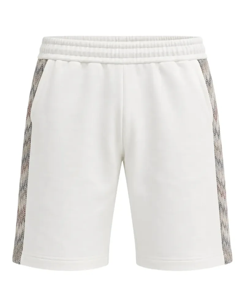 Missoni Gestrickte Shorts mit seitlichen Zickzackstreifen - Nude Nude