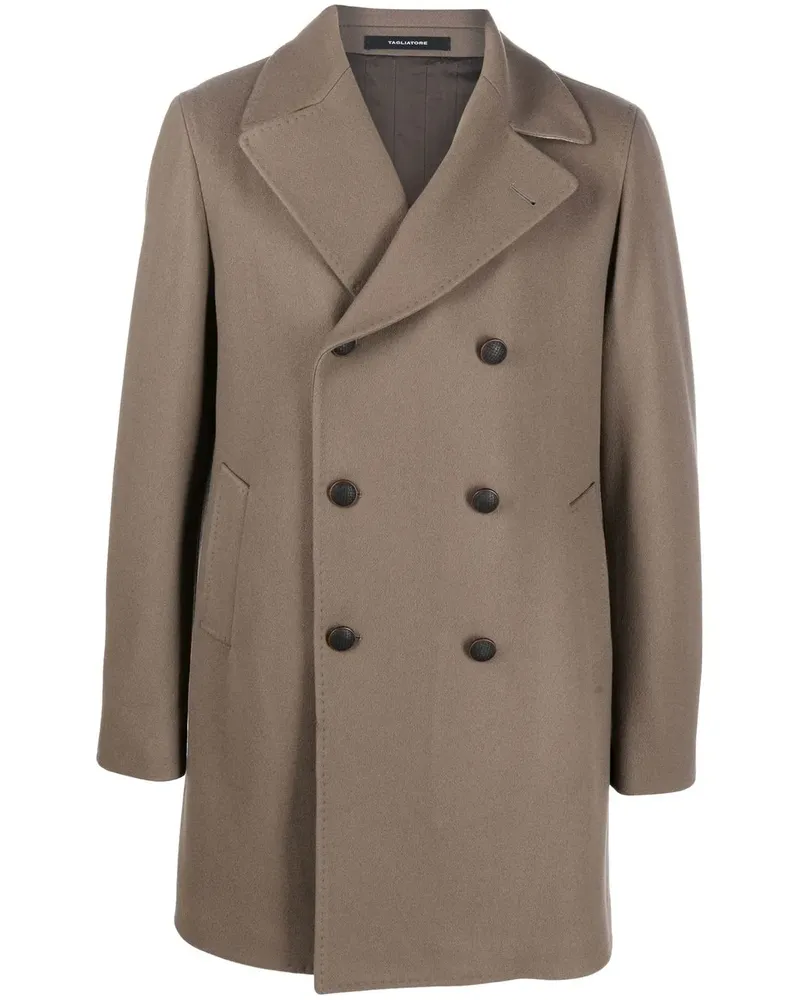 Tagliatore Klassische Cabanjacke - Braun Braun