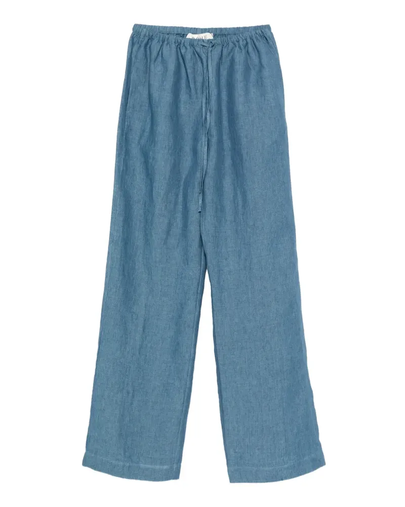 Róhe Palazzohose mit Kordelzug - Blau Blau