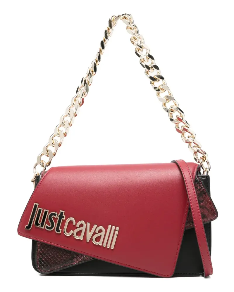 Just Cavalli Schultertasche mit Logo - Rot Rot