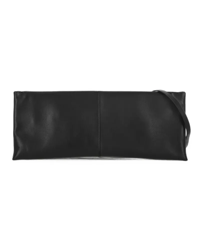 Carven Louise leather clutch bag - Schwarz Schwarz