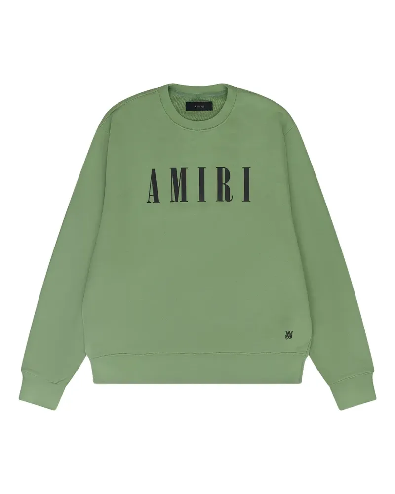 Amiri Core Sweatshirt mit Logo - Grün Grün