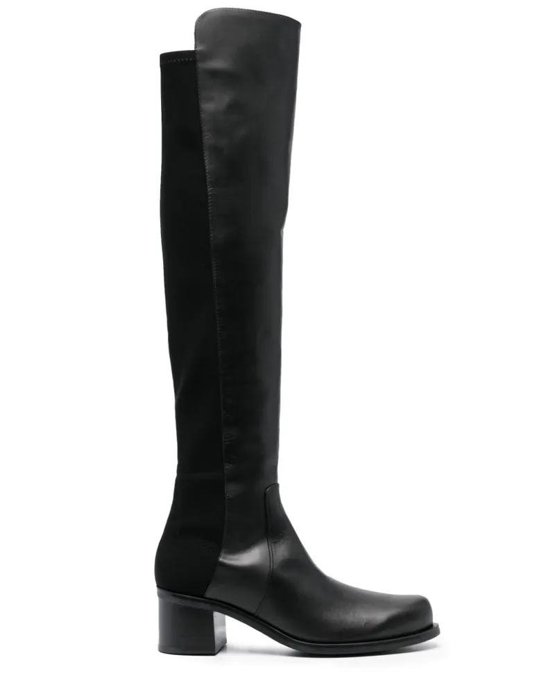 Stuart Weitzman Reserve Bold Stiefel aus Leder - Schwarz Schwarz