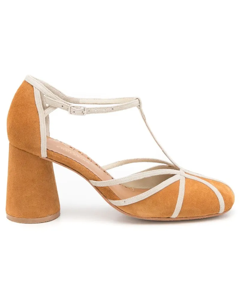 Sarah Chofakian Clementine Sandalen 75mm - Braun Braun
