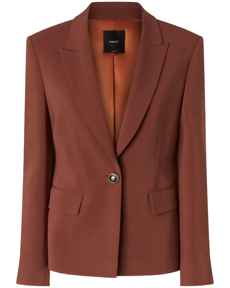 Pinko Einreihiges Sakko - Orange Orange