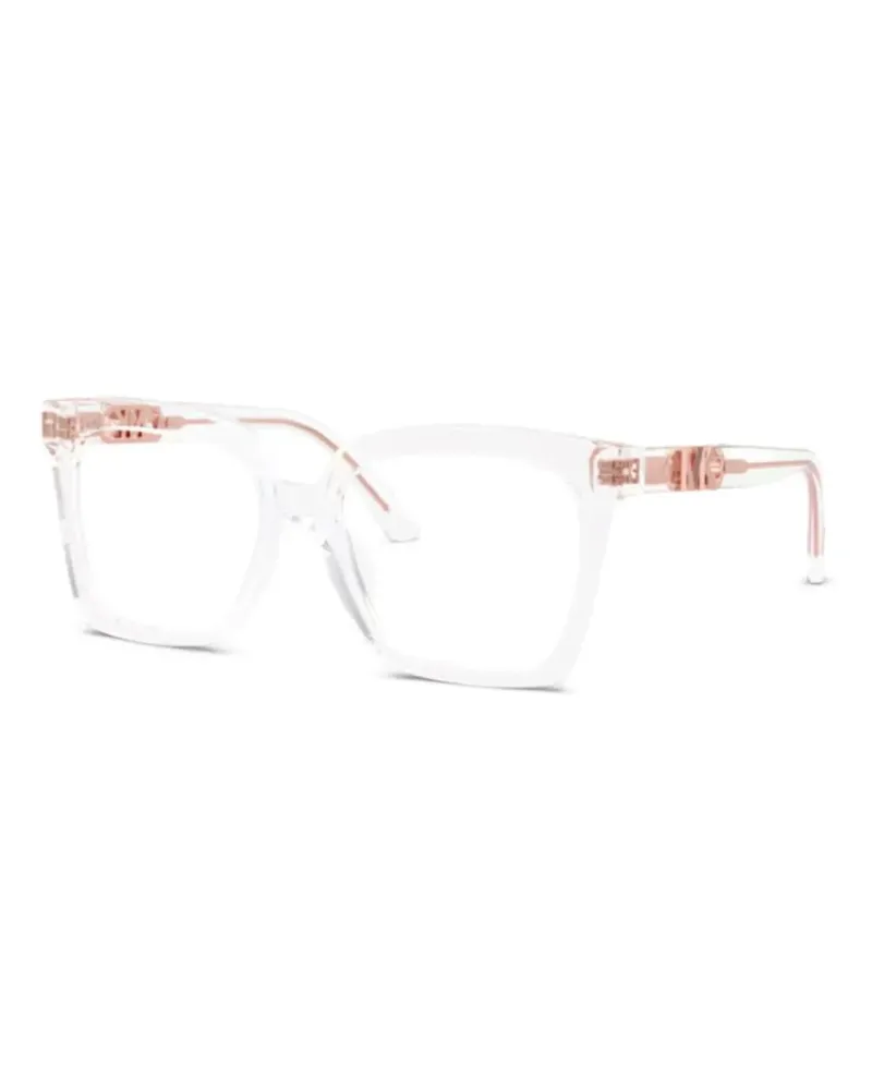 Michael Kors 4119UV ISTA square-frame glasses - Weiß Weiß
