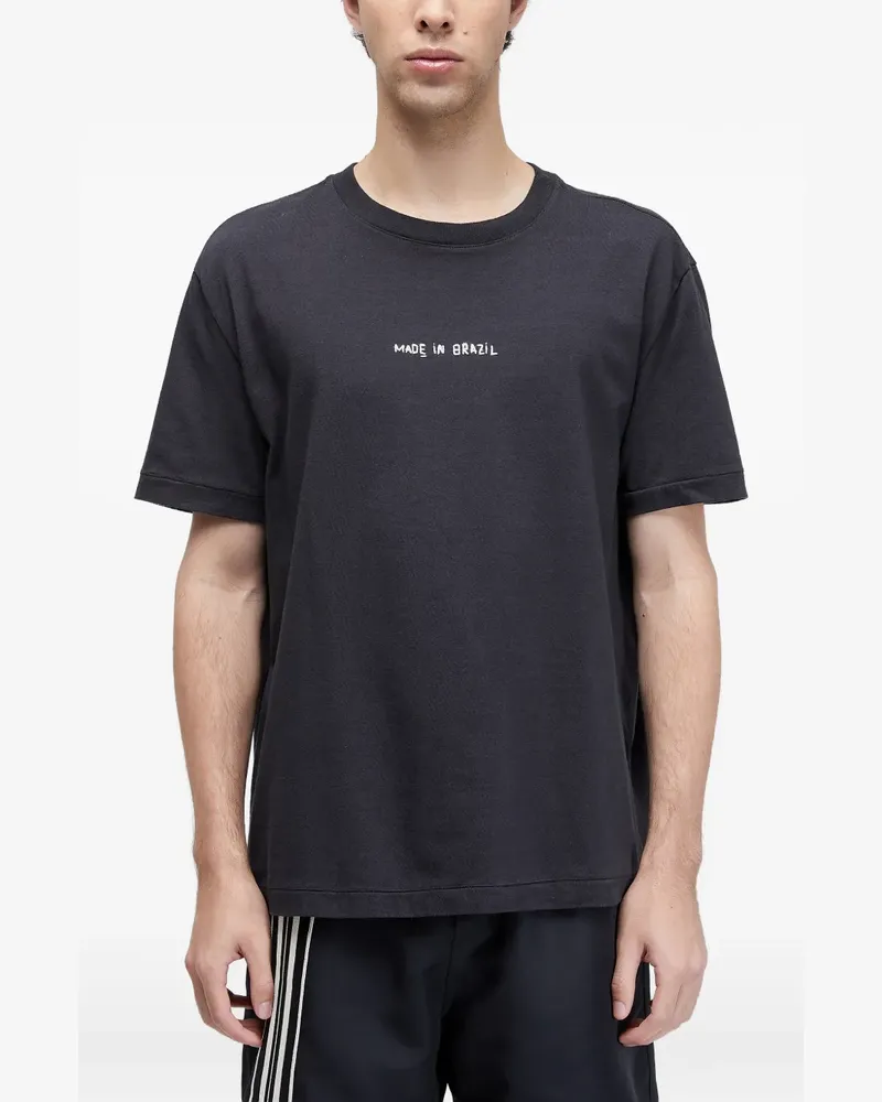 Osklen Klassisches T-Shirt - Schwarz Schwarz