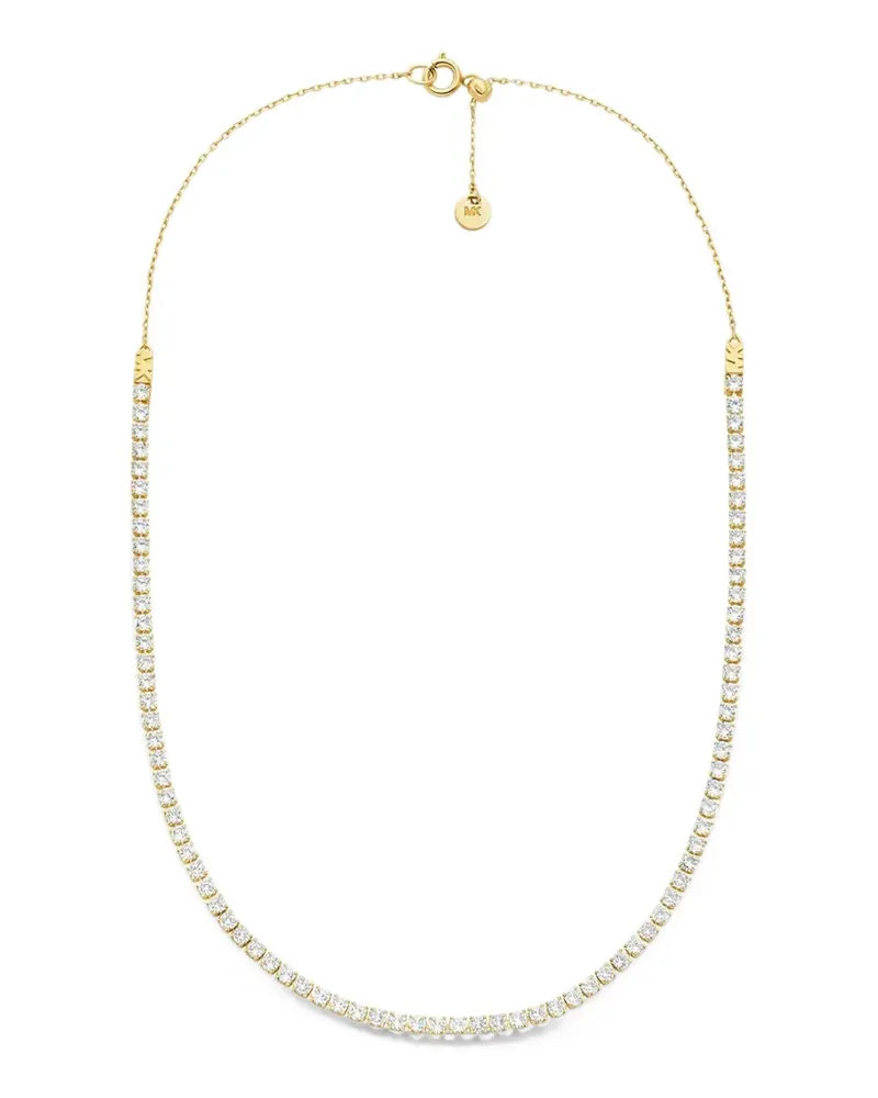 Michael Kors pavé tennis necklace - Gold Gold