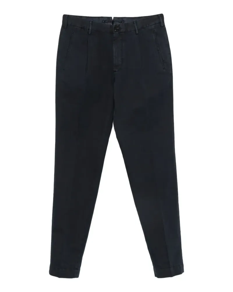 Incotex Plissierte Hose - Blau Blau