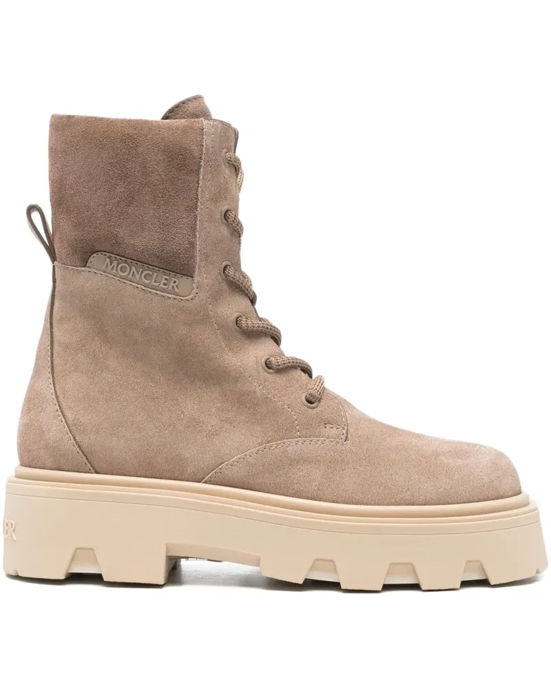 Moncler Aurea boots - Nude Nude