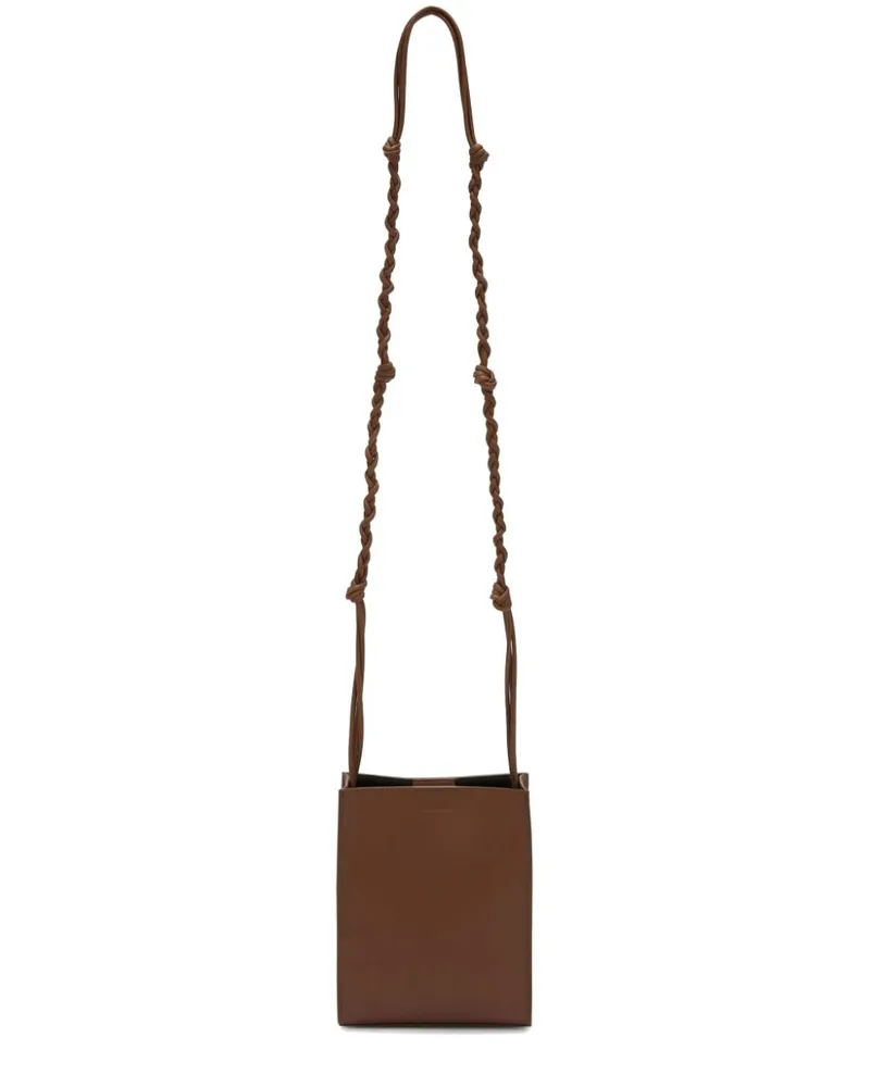 Jil Sander Kleine Tangle Schultertasche - Braun Braun