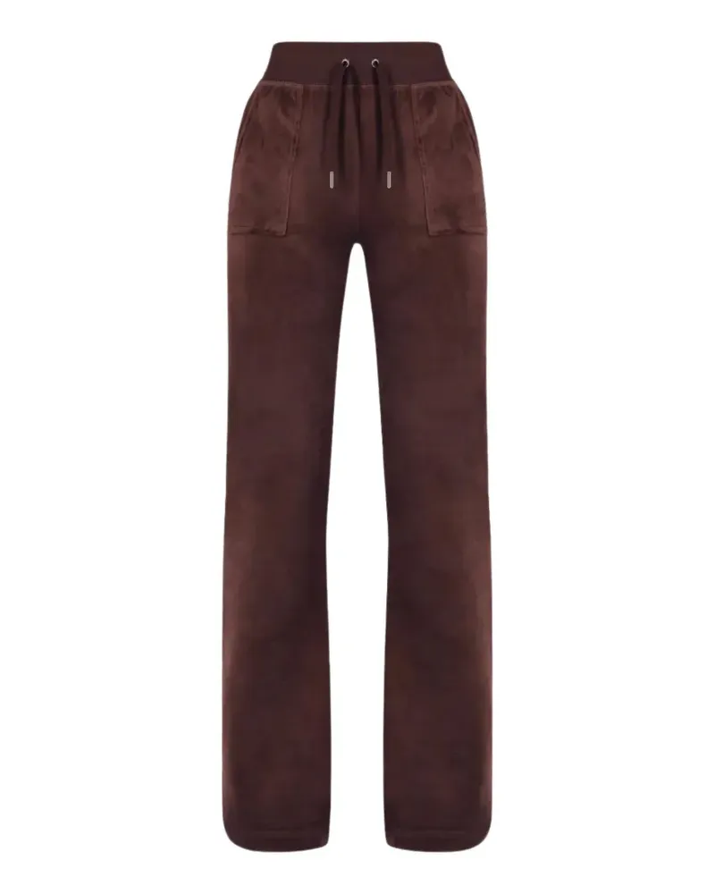 Juicy Couture Del Ray Jogginghose aus Velours - Braun Braun