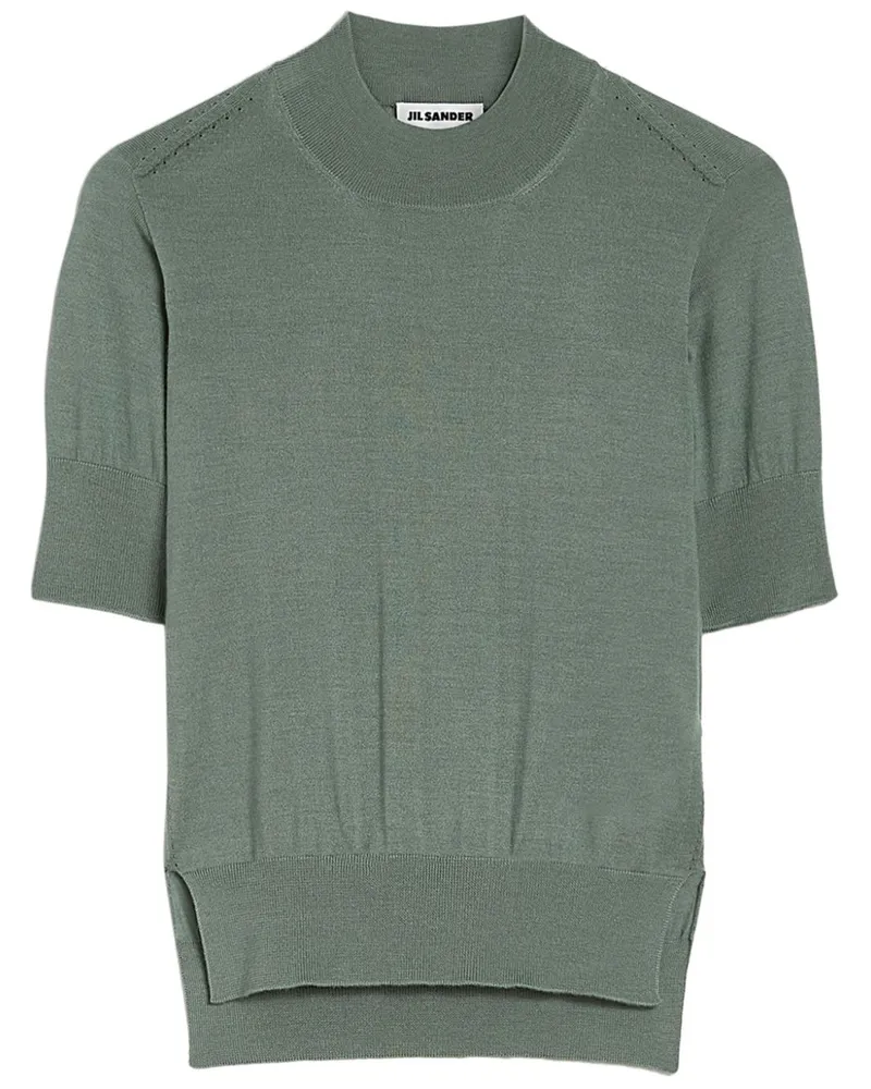Jil Sander Gestricktes Oberteil - Grün Grün