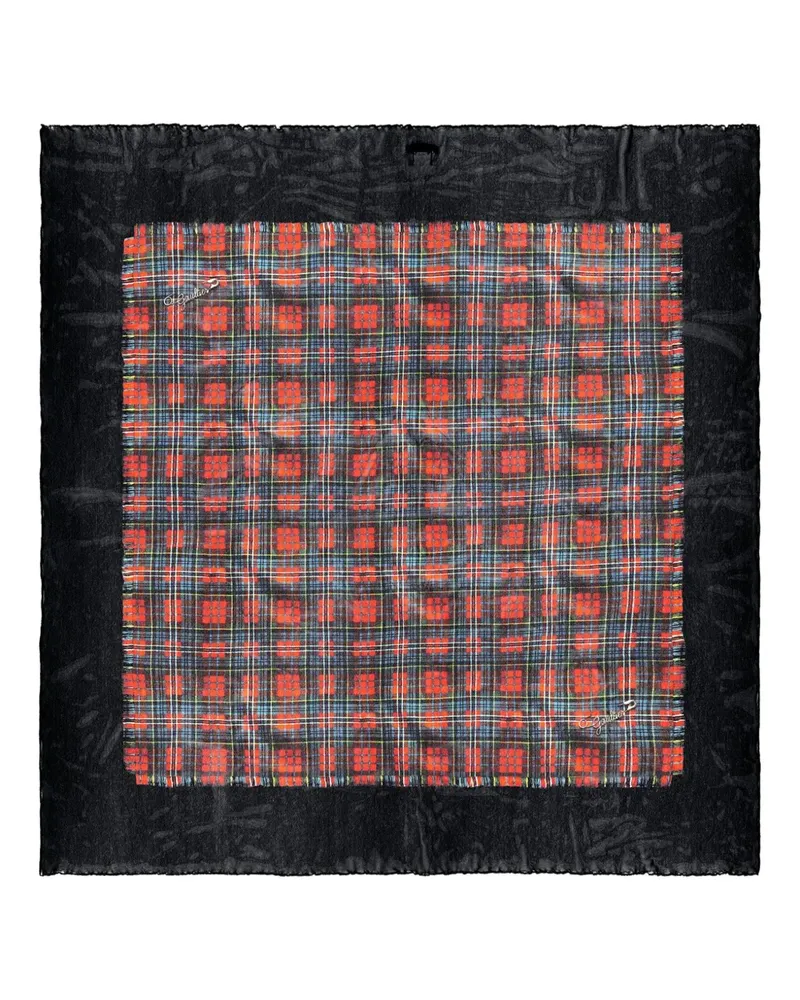 Jean Paul Gaultier Le Paréo Pareo mit Schottenkaro - Rot Rot