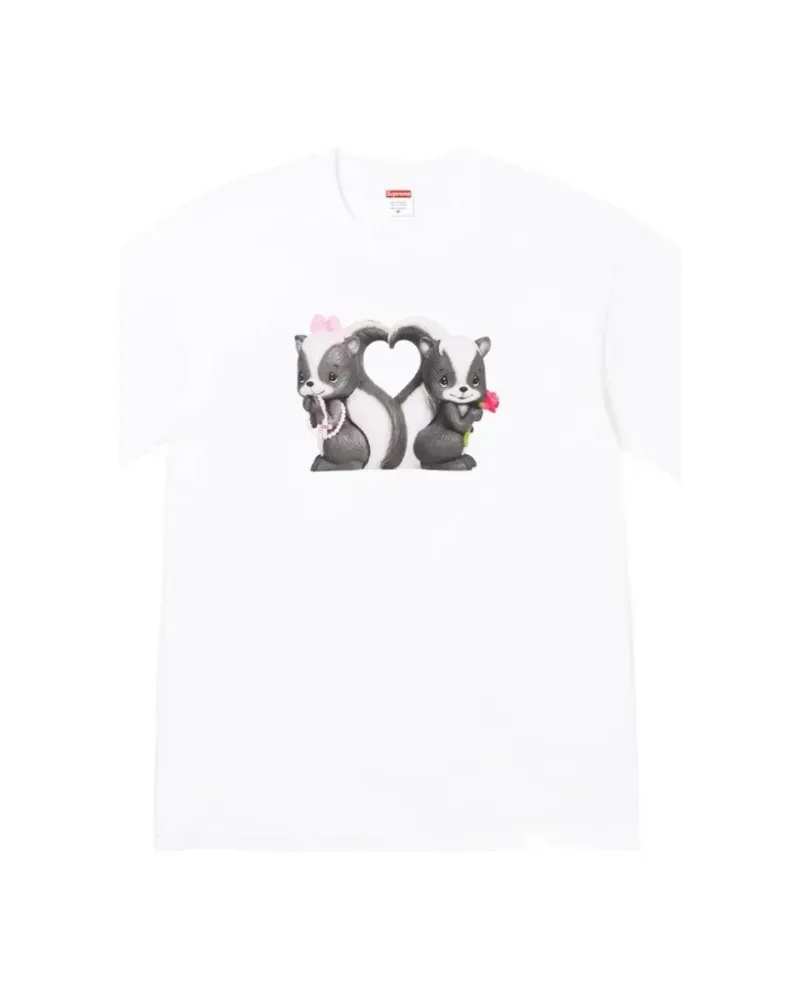 Supreme Being Skunk graphic-print T-shirt - Weiß Weiß