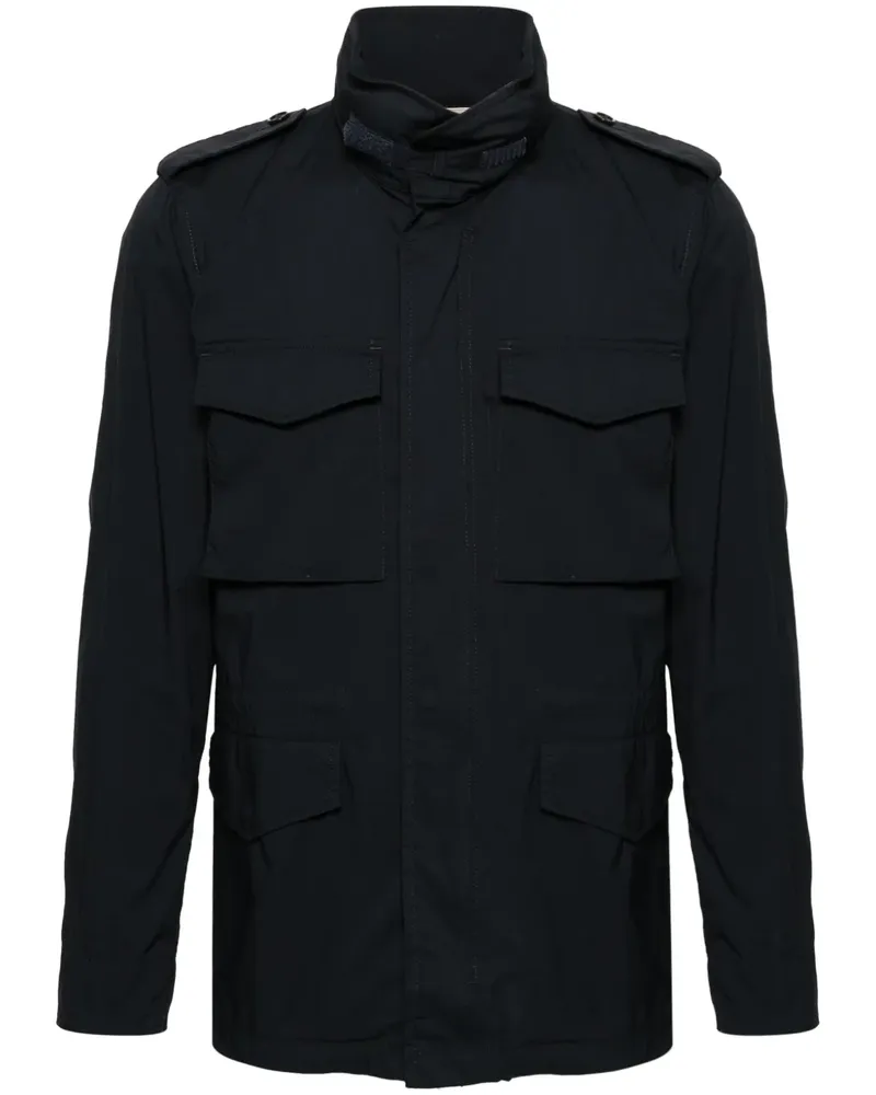 ASPESI Mini Field Jacke mit Reißverschluss - Blau Blau