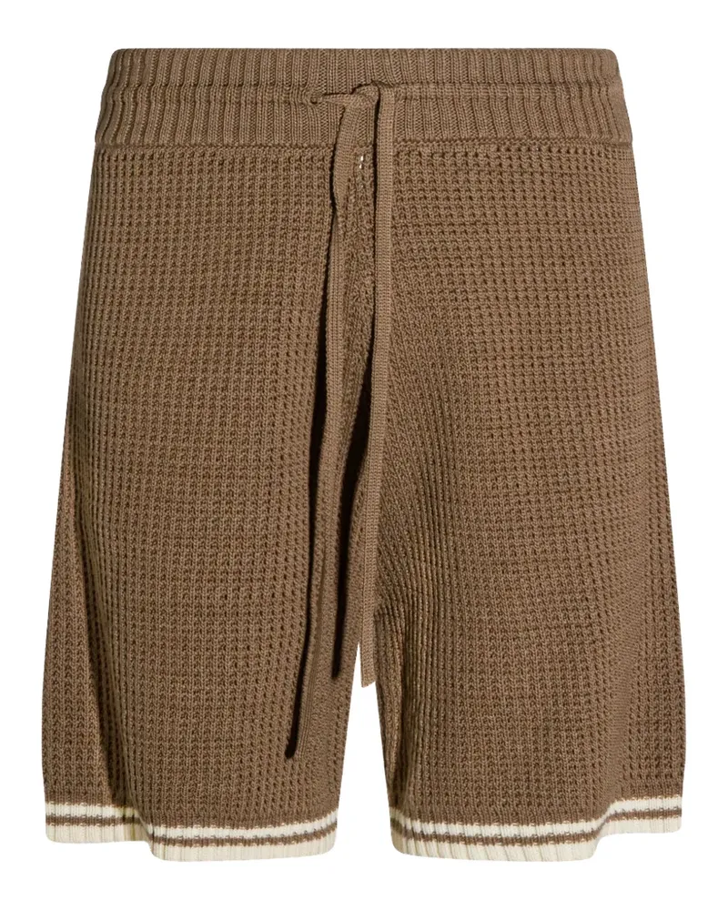 Golden Goose knitted drawstring shorts - Braun Braun