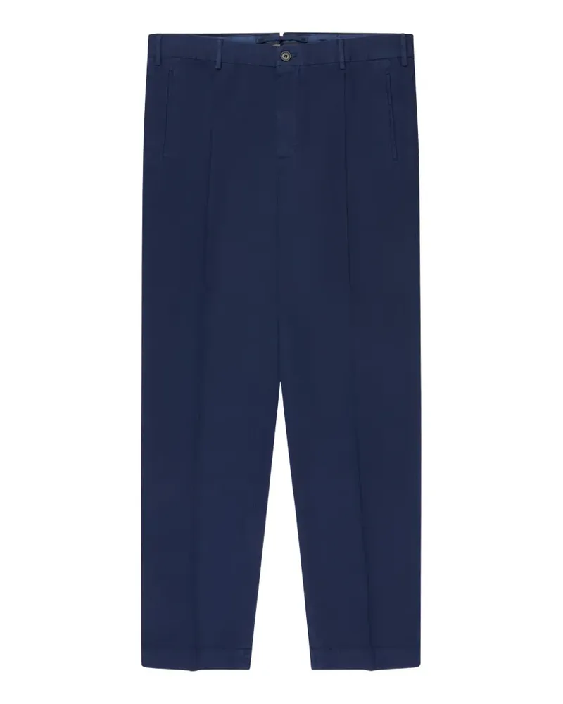 Slowear Plissierte Tapered-Hose - Blau Blau