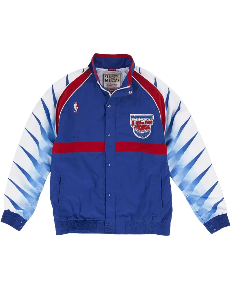 Mitchell & Ness Hardwood Classics New Jersey Nets 1993/94 Authentic Warm-up-Jacke - Blau Blau