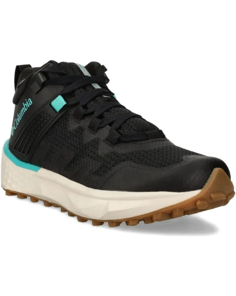 Columbia Sportswear Company Strukturierte Sneakers mit Schnürung - Schwarz Schwarz