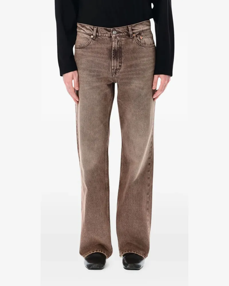 Our Legacy Carlson Cut Straight-Leg-Jeans - Braun Braun