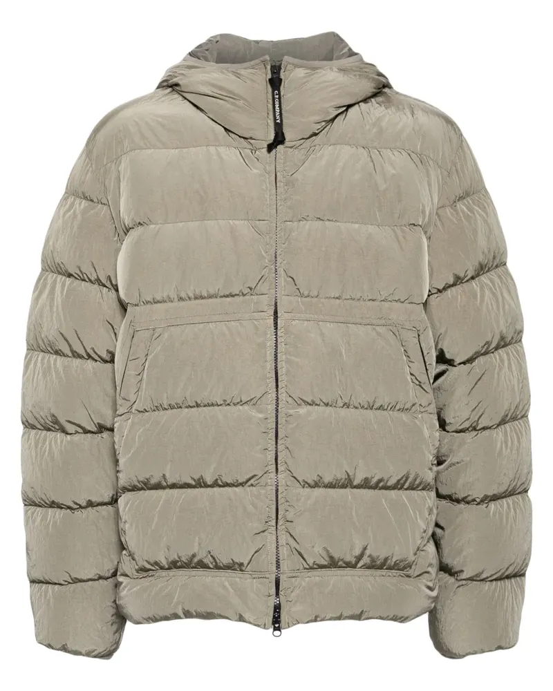 C.P. Company Daunenjacke mit Kapuze - Braun Braun