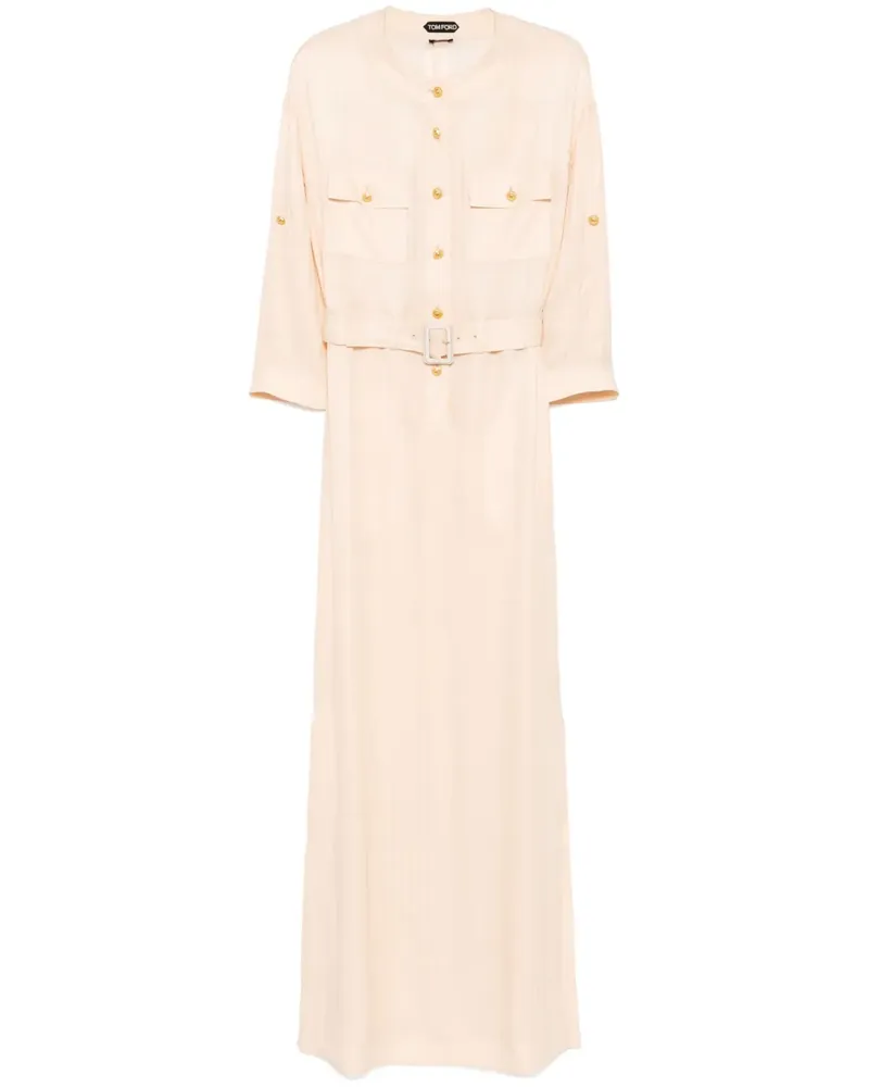 Tom Ford Klassisches Poloshirtkleid - Nude Nude