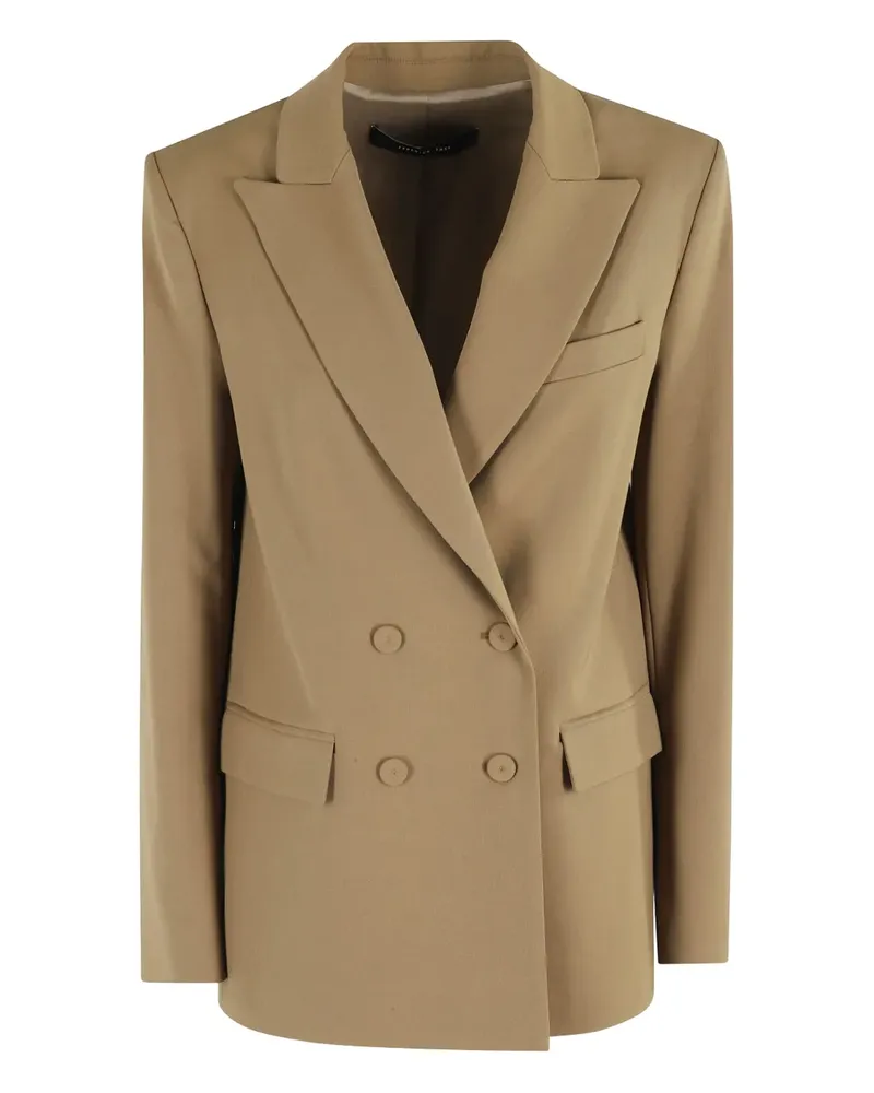 Federica Tosi double-breasted blazer - Braun Braun