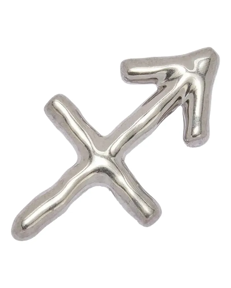 Jil Sander Zodiac Aries Schnalle - Silber Silber