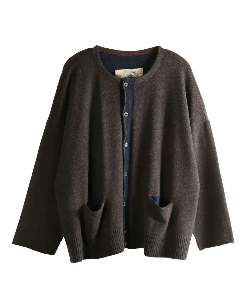 Ziggy Chen Pocket button cardigan - Braun Braun