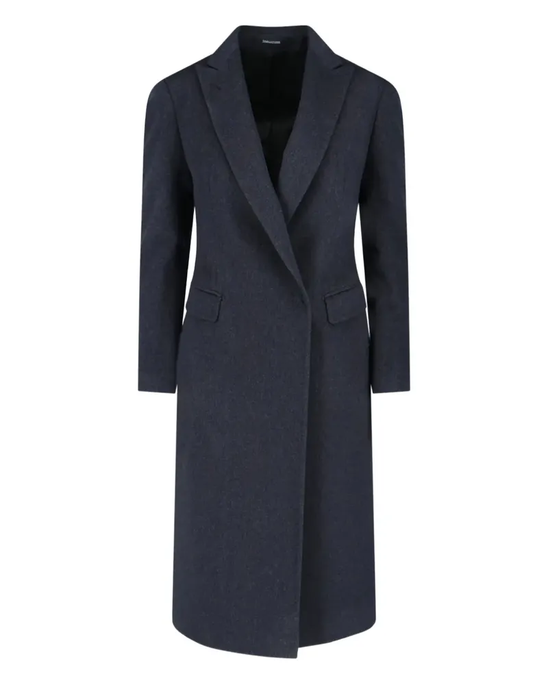 Tagliatore Doppelreihiger Mantel - Blau Blau