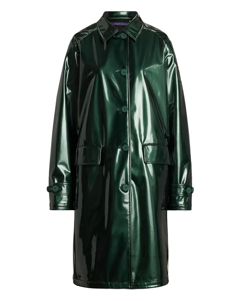 Ralph Lauren Glänzender Trenchcoat - Grün Grün