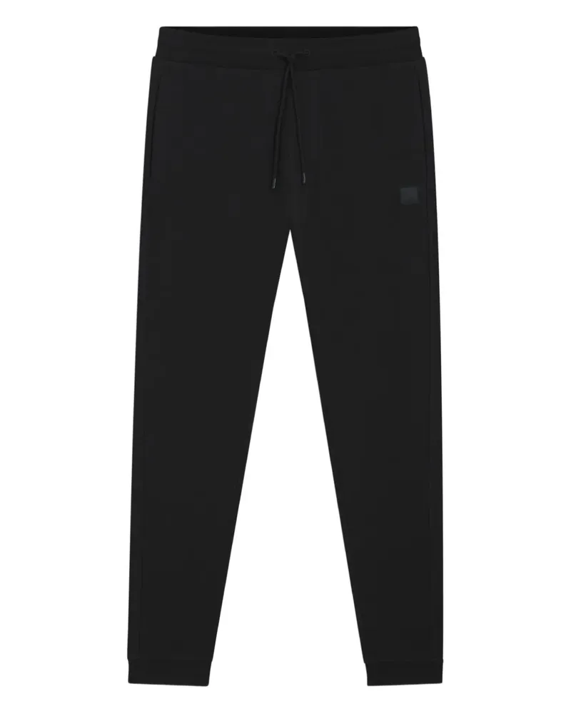HUGO BOSS logo-print track pants - Schwarz Schwarz