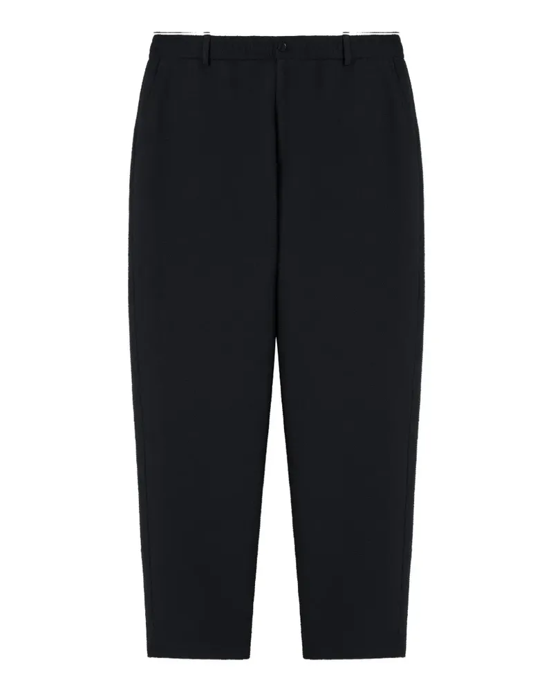 Emporio Armani Geknöpfte Hose - Blau Blau