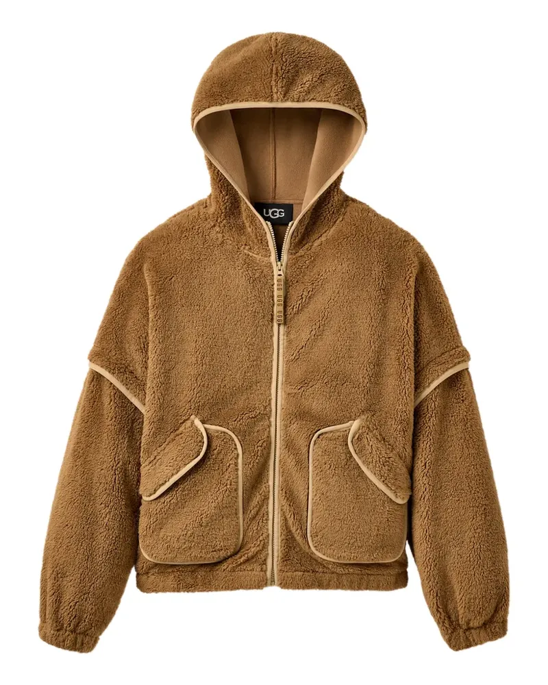 UGG Mariella fluff jacket - Braun Braun