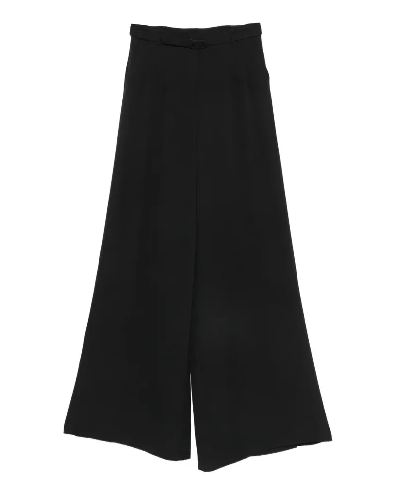 IMPERIAL Wide-Leg-Hose mit Gürtel - Schwarz Schwarz