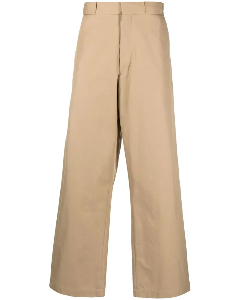 Maison Margiela Klassische Straight-Leg-Hose - Braun Braun