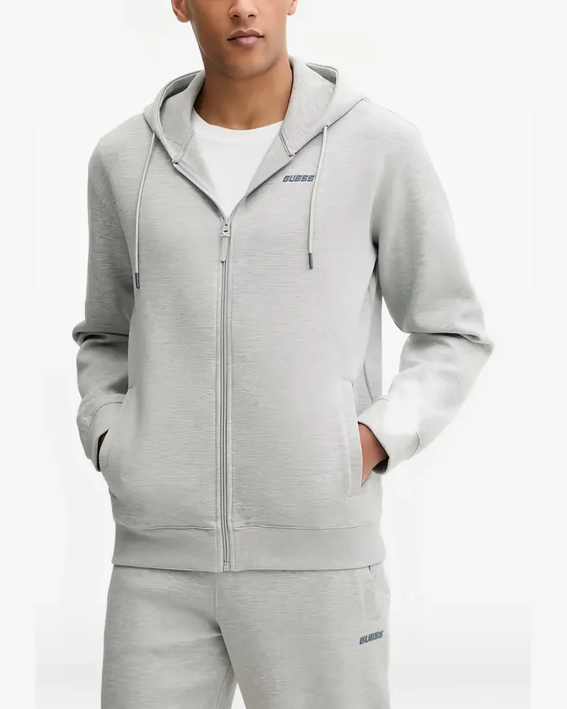 Guess zip-up hoodie - Grau Grau