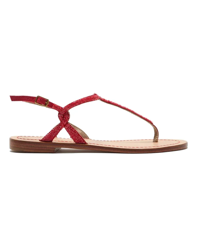Maliparmi Cuts & Beads Sandalen - Rot Rot