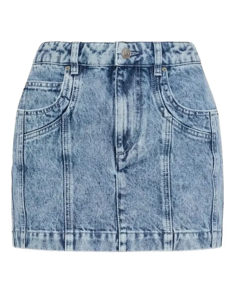 Isabel Marant Juana Minirock mit Einsätzen - Blau Blau